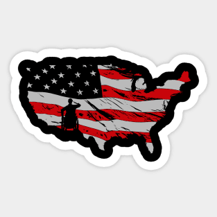 Patriot forever Sticker